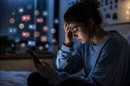 The Connection Between Trauma Anxiety and Social Media Overload